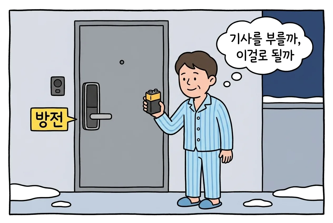 오전동 도어락, 부르기 전에 확인할 것부터